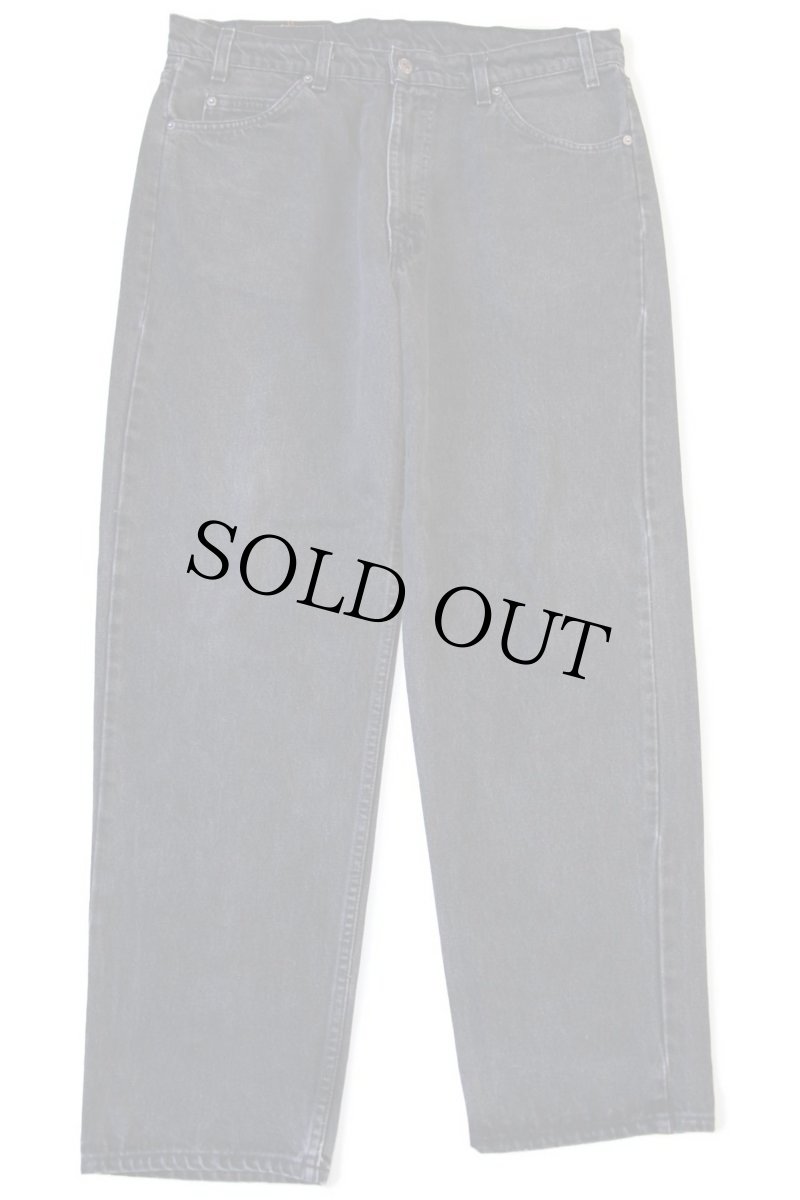 画像2: 90s USA製 Levi'sリーバイス 550 ブラック デニムパンツ w36 L30★92 (2)