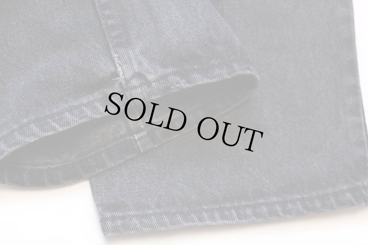 画像7: 90s USA製 Levi'sリーバイス 550 ブラック デニムパンツ w36 L30★92 (7)