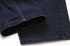 画像8: 90s メキシコ製 Levi'sリーバイス 550 ブラック デニムパンツ w36 L34★108 (8)