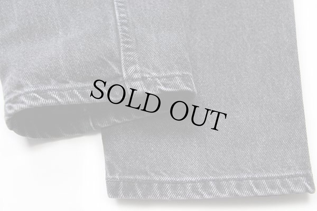 画像8: 90s カナダ製 Levi'sリーバイス 550 ブラック デニムパンツ w32 L34 (8)