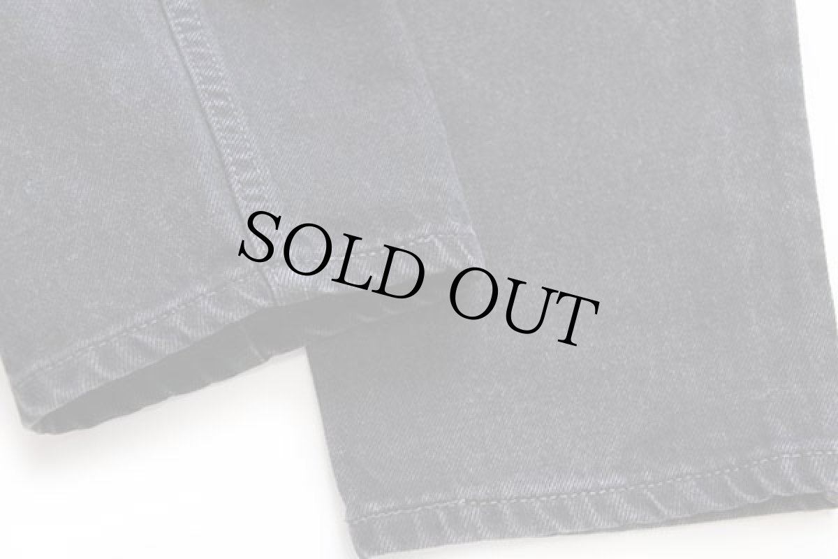 画像8: 90s USA製 Levi'sリーバイス 550 ブラック デニムパンツ 18W M (8)