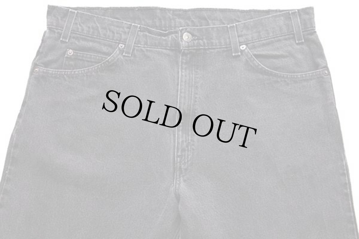 画像4: 90s Levi'sリーバイス 550 ブラック デニムパンツ w38 L30★135 (4)