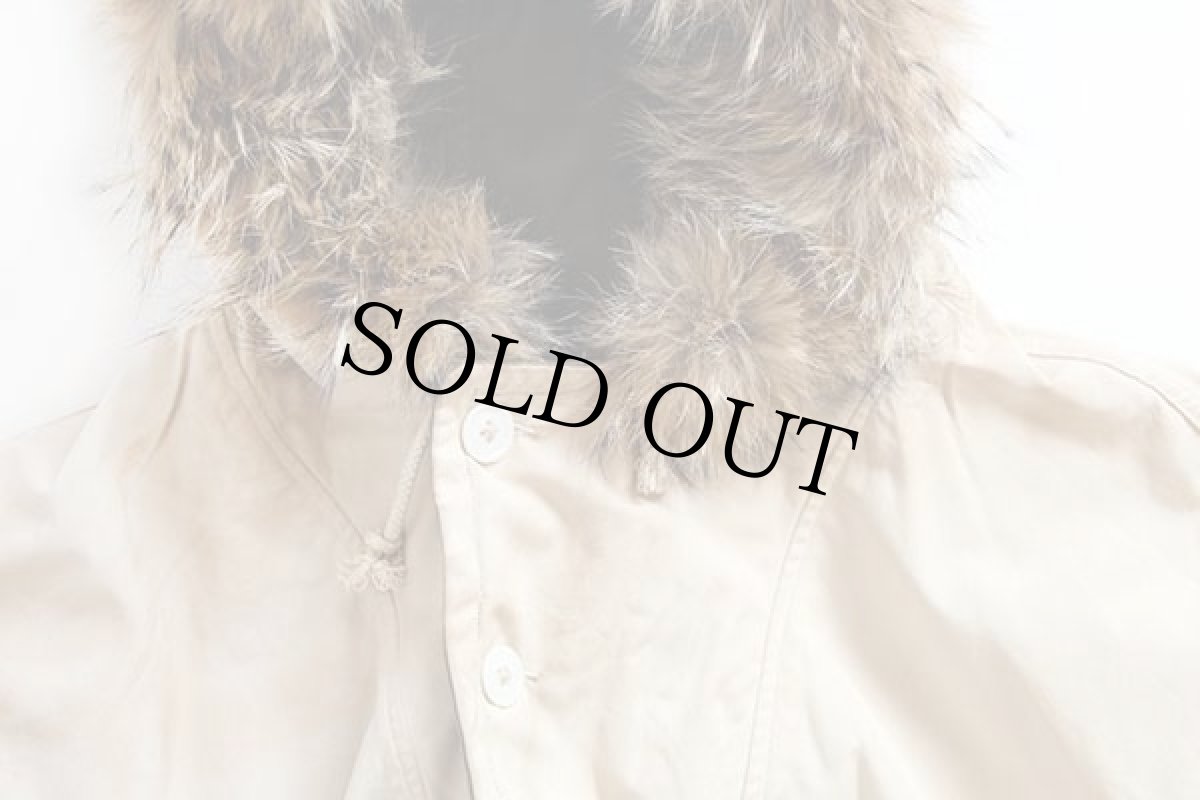 画像9: 40s 米軍 U.S.ARMY 山岳部隊 コヨーテファー リバーシブル スキーパーカー L (9)