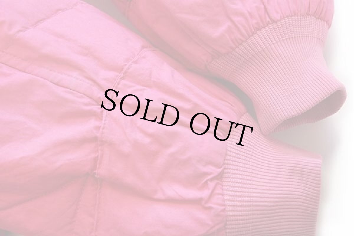 画像11: 90s Dolomite 2WAY リバーシブル ダウンジャケット ナス紺×ピンク XS (11)