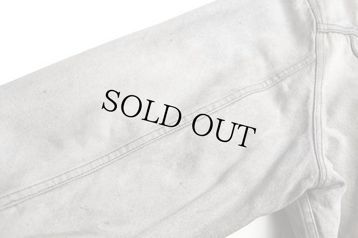 画像7: 80s Levi'sリーバイス 70603 ボアライナー ブラック デニムジャケット 4ポケット フェード XL★ユーロ (7)