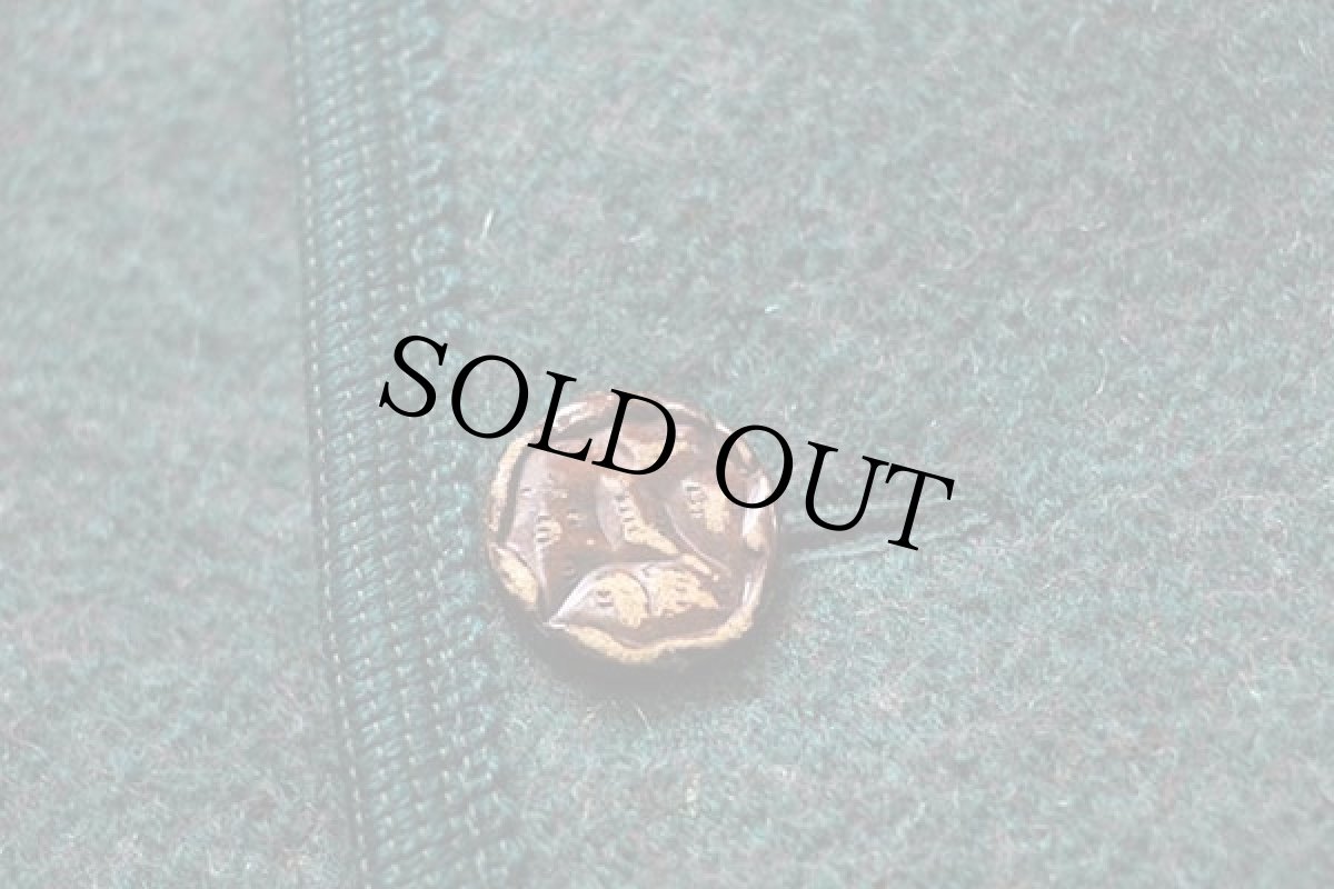 画像6: オーストリア製 Kitz-Pichler アーガイル柄 切り替え スタンドカラー チロリアン ボイルドウール ジャケット 50 (6)