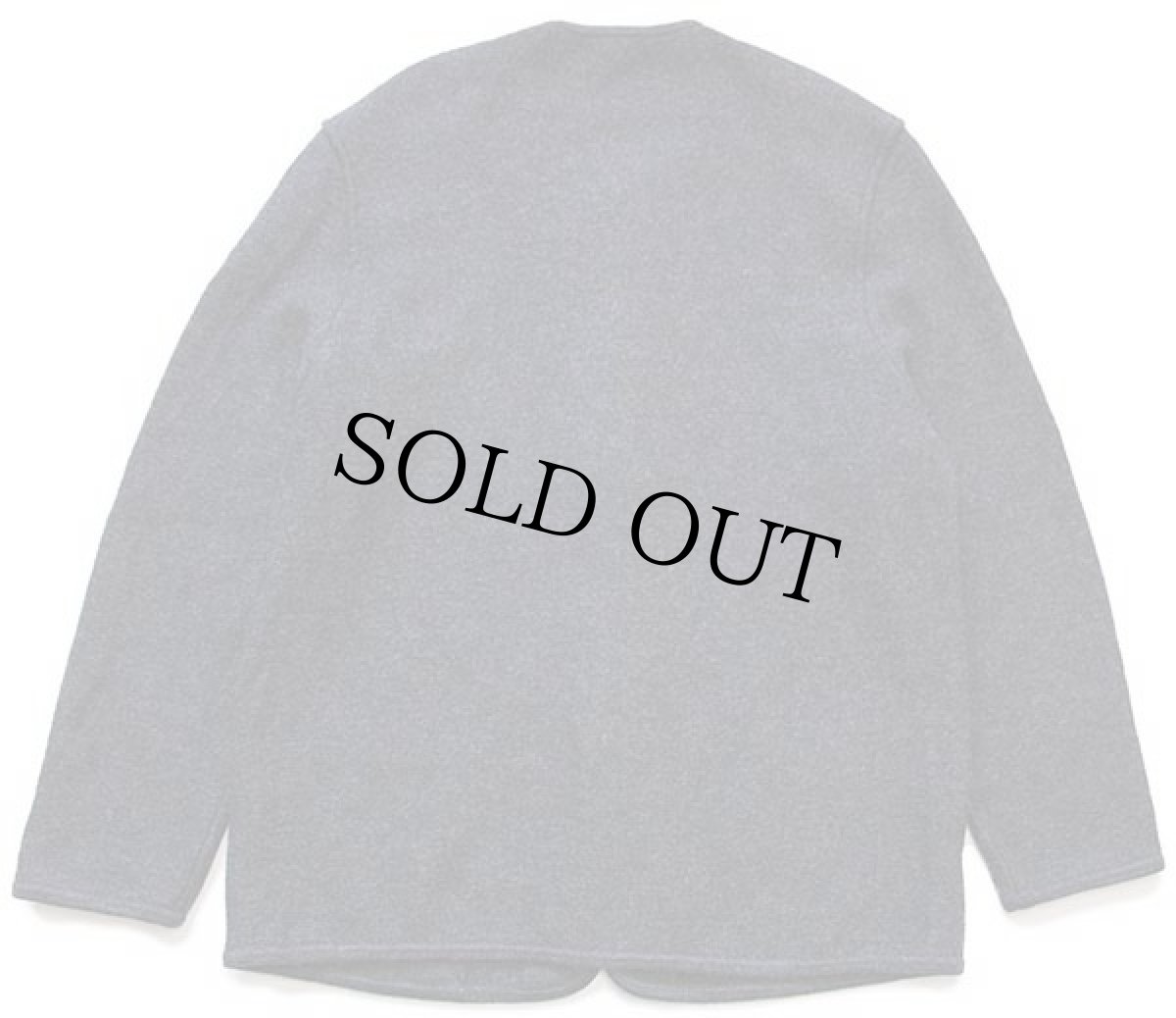 画像2: オーストリア製 GEIGER ノーカラー チロリアン ボイルドウール ジャケット チャコールグレー 52 (2)