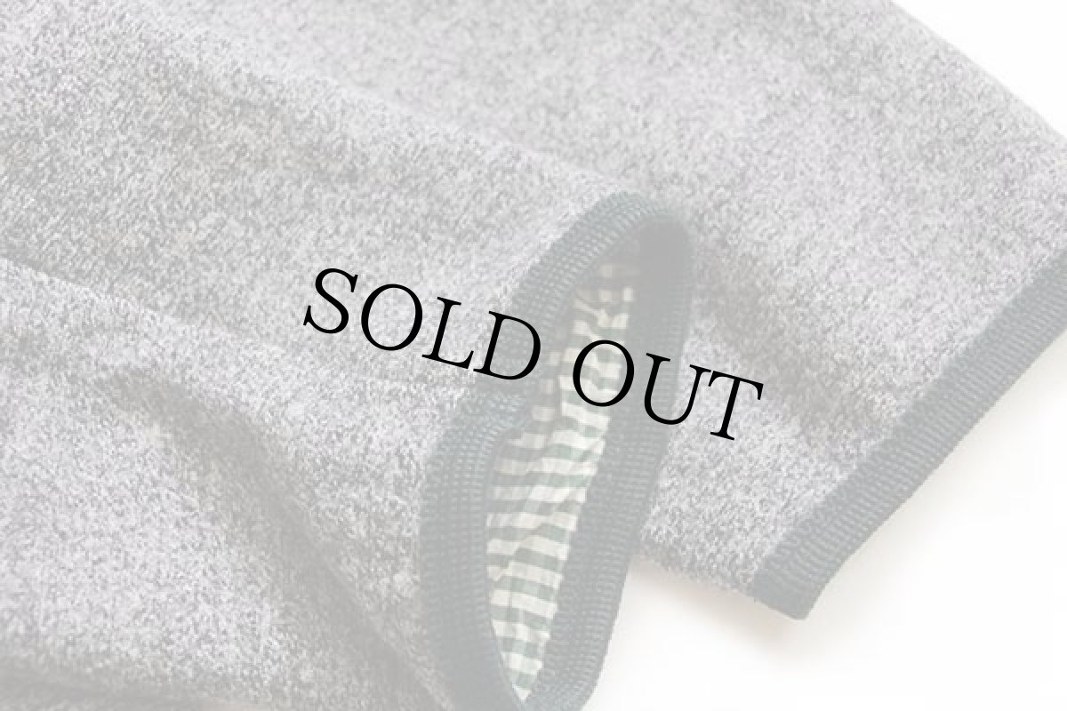 画像7: オーストリア製 GIESSWEIN ノーカラー チロリアン ボイルドウール ジャケット グレー 48 (7)