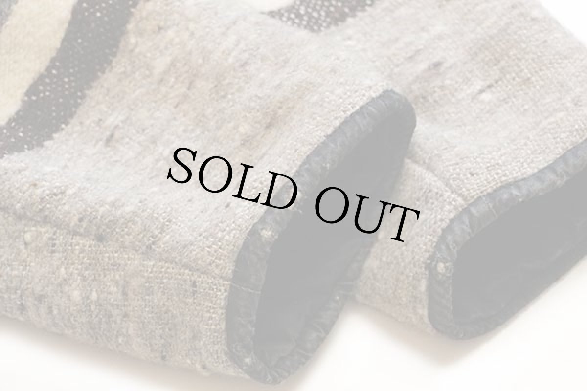 画像6: フォークロア柄 アルパカ混 ウール ラグ パーカー (6)