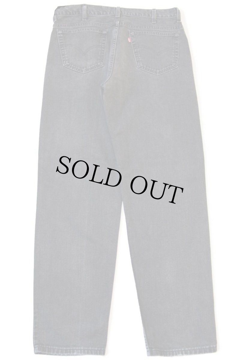 画像3: 90s カナダ製 Levi'sリーバイス 550 ブラック デニムパンツ w36 L34★88 (3)