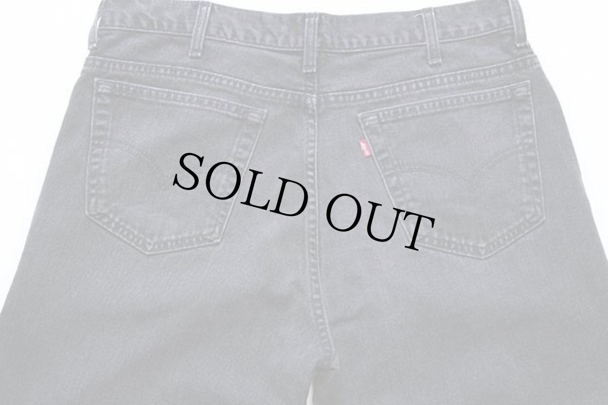 画像5: 90s カナダ製 Levi'sリーバイス 550 ブラック デニムパンツ w36 L34★88 (5)