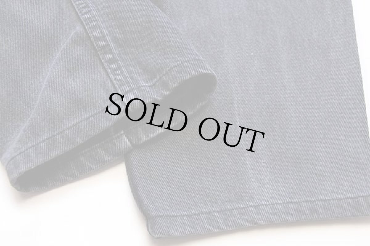 画像8: 90s Levi'sリーバイス 550 ブラック デニムパンツ w34★86 (8)