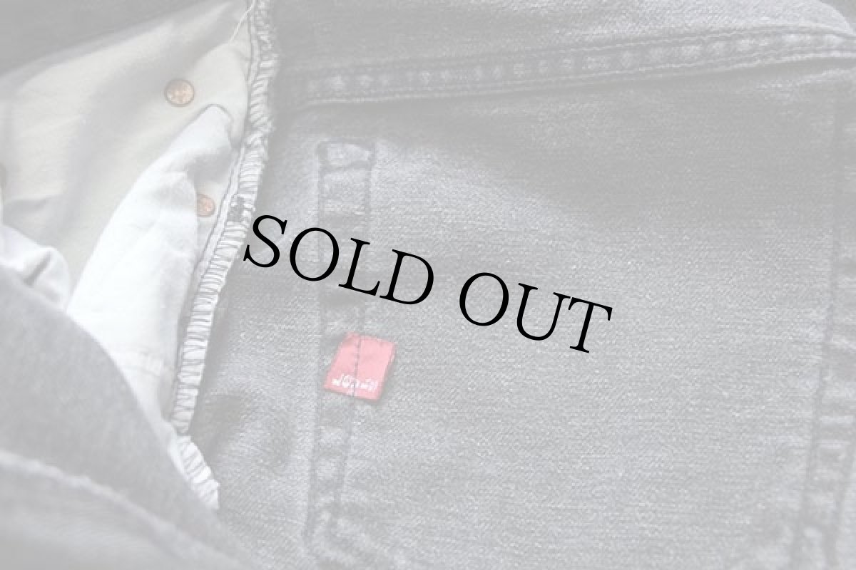 画像8: 90s カナダ製 Levi'sリーバイス 550 ブラック デニムパンツ w36 L34★88 (8)