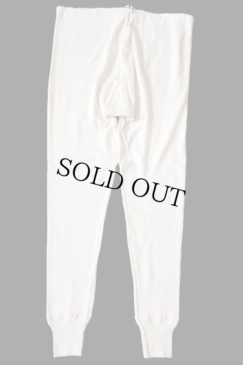 画像3: ビンテージ スウェーデン軍 ドロワーズ コットン インナーパンツ 生成り★C ユーロ (3)