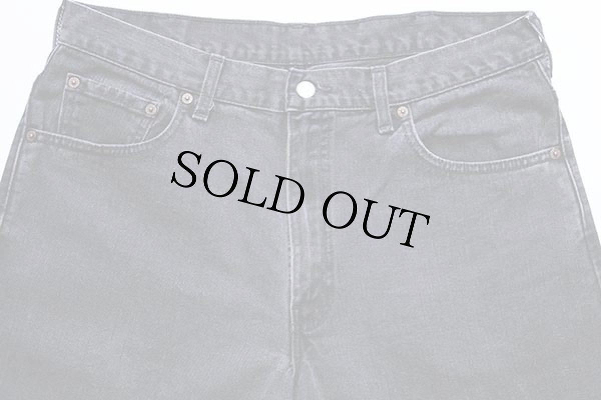 画像4: 90s カナダ製 Levi'sリーバイス 550 ブラック デニムパンツ w36 L34★88 (4)