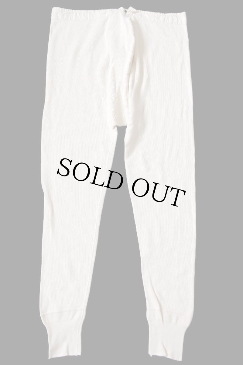 画像3: ビンテージ スウェーデン軍 ドロワーズ コットン インナーパンツ 生成り★A ユーロ (3)