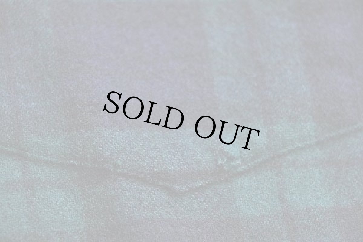 画像5: 70s USA製 PENDLETONペンドルトン ブラックウォッチ タータンチェック ウールシャツ S (5)