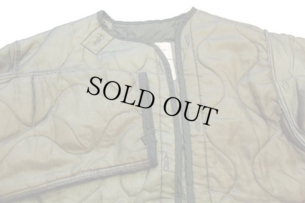 画像3: 70s 米軍 U.S.ARMY M-65 パーカー ツートン ナイロン キルティングライナー オリーブ XS★モッズコート (3)