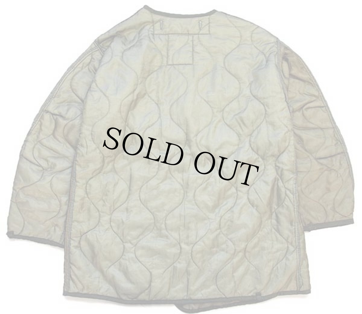 画像2: 70s 米軍 U.S.ARMY M-65 パーカー ツートン ナイロン キルティングライナー オリーブ XS★モッズコート (2)