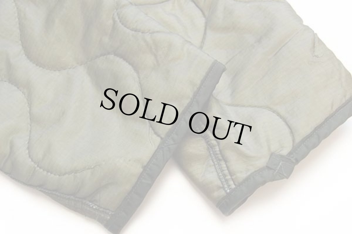 画像6: 70s 米軍 U.S.ARMY M-65 パーカー ツートン ナイロン キルティングライナー オリーブ XS★モッズコート (6)