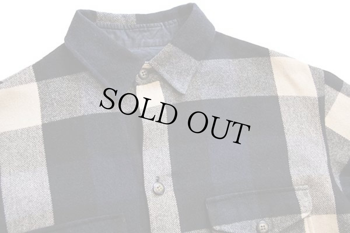 画像3: 90s イタリア製 Henry Cotton's ブロックチェック ウールシャツ 41 (3)