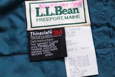 画像4: 90s USA製 L.L.Bean チロリアンテープ マルチカラー Thinsulate 中綿入り ナイロン アノラックパーカー L-XL (4)