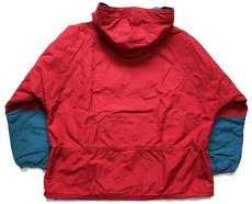 画像2: 90s USA製 L.L.Bean チロリアンテープ マルチカラー Thinsulate 中綿入り ナイロン アノラックパーカー L-XL (2)