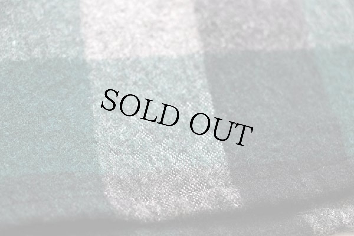 画像6: 70s CASSERA ブロックチェック ウールシャツ 37 (6)