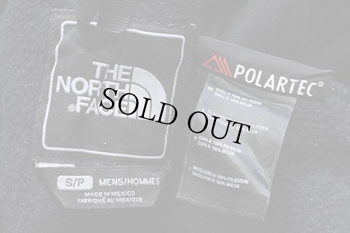 画像4: THE NORTH FACEノースフェイス デナリ POLARTEC ライナー フリースジャケット 黒 S (4)