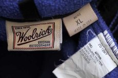 画像4: 90s USA製 Woolrichウールリッチ POLARTEC フリースジャケット 青紫 XL (4)