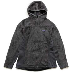 画像1: patagoniaパタゴニア R3 ハイロフト フーディー POLARTEC フリースパーカー フォージグレー W-M (1)