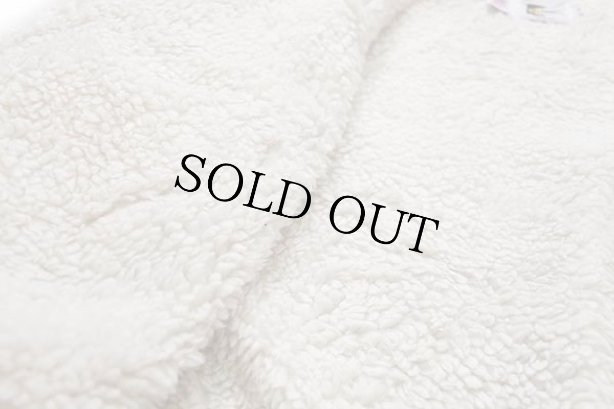 画像5: 80s USA製 K-BRAND 無地 スタンドカラー ボアライナー シルク混 ウールジャケット グレー M (5)