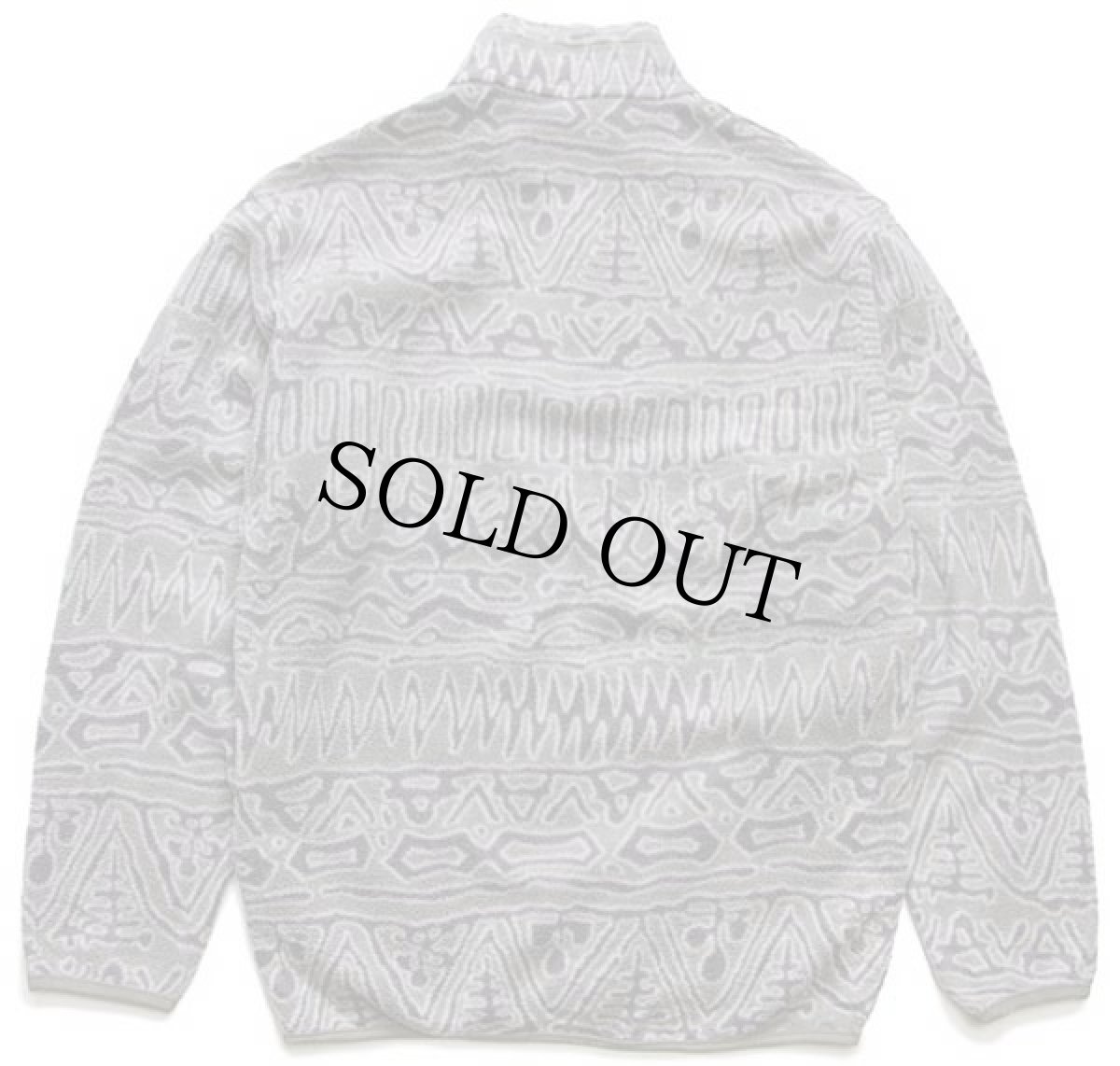 画像2: 90s USA製 patagoniaパタゴニア スウィッチバック 総柄 シンチラ フリース スナップT S (2)