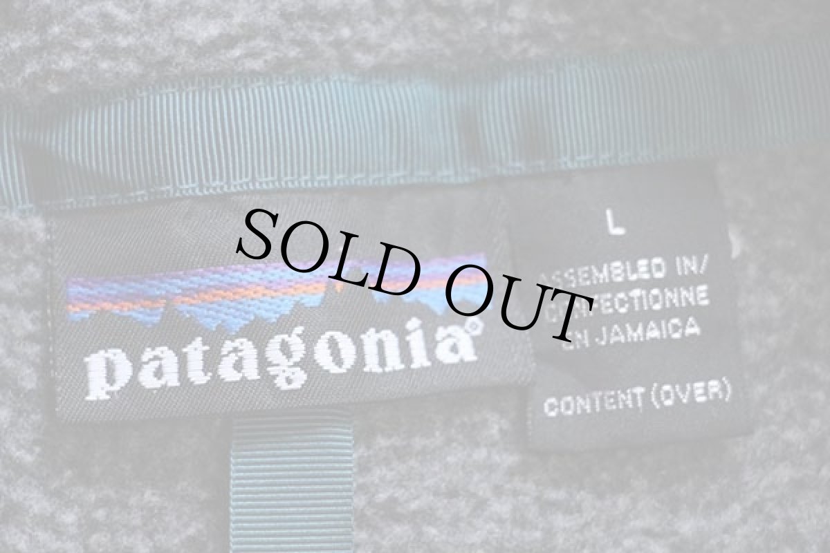 画像4: 90s patagoniaパタゴニア フリース スナップT チャコールグレー L★雪なしタグ (4)