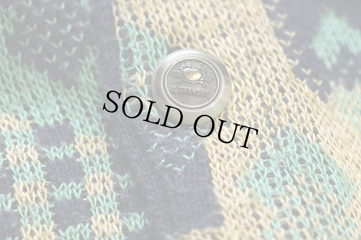 画像5: イタリア製 IL GRANCHIO パッチワーク柄 コットン×アクリルニット カーディガン 5 (5)