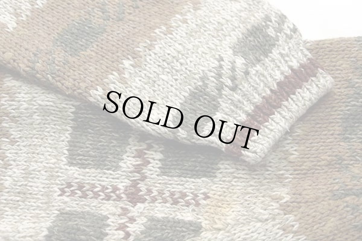 画像6: 90s STJOHN'SBAY コットン×ラミー×リネンニット セーター L (6)