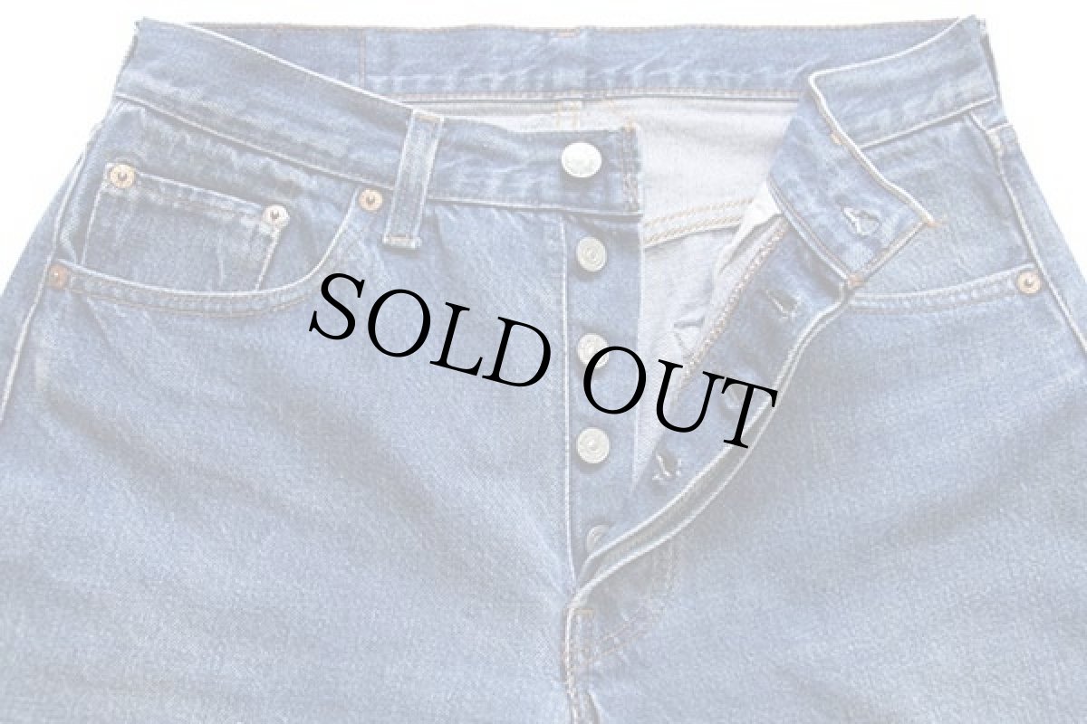 画像4: 80s USA製 Levi'sリーバイス 501 赤耳 デニムパンツ w31 (4)