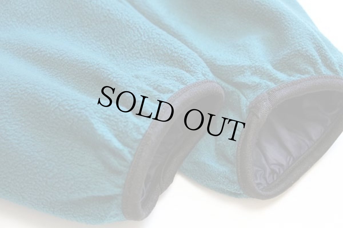 画像9: 80s USA製 L.L.Bean グリセードタイプ リバーシブル ナイロン×フリースジャケット 紫×緑 XL (9)