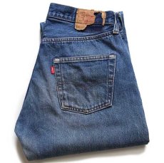 画像1: 80s USA製 Levi'sリーバイス 501 赤耳 デニムパンツ w31 (1)