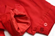 画像7: 70s USA製 CAMPUS BSA ボーイスカウト インディアンヘッド パッチ付き ジャケット 赤 L (7)