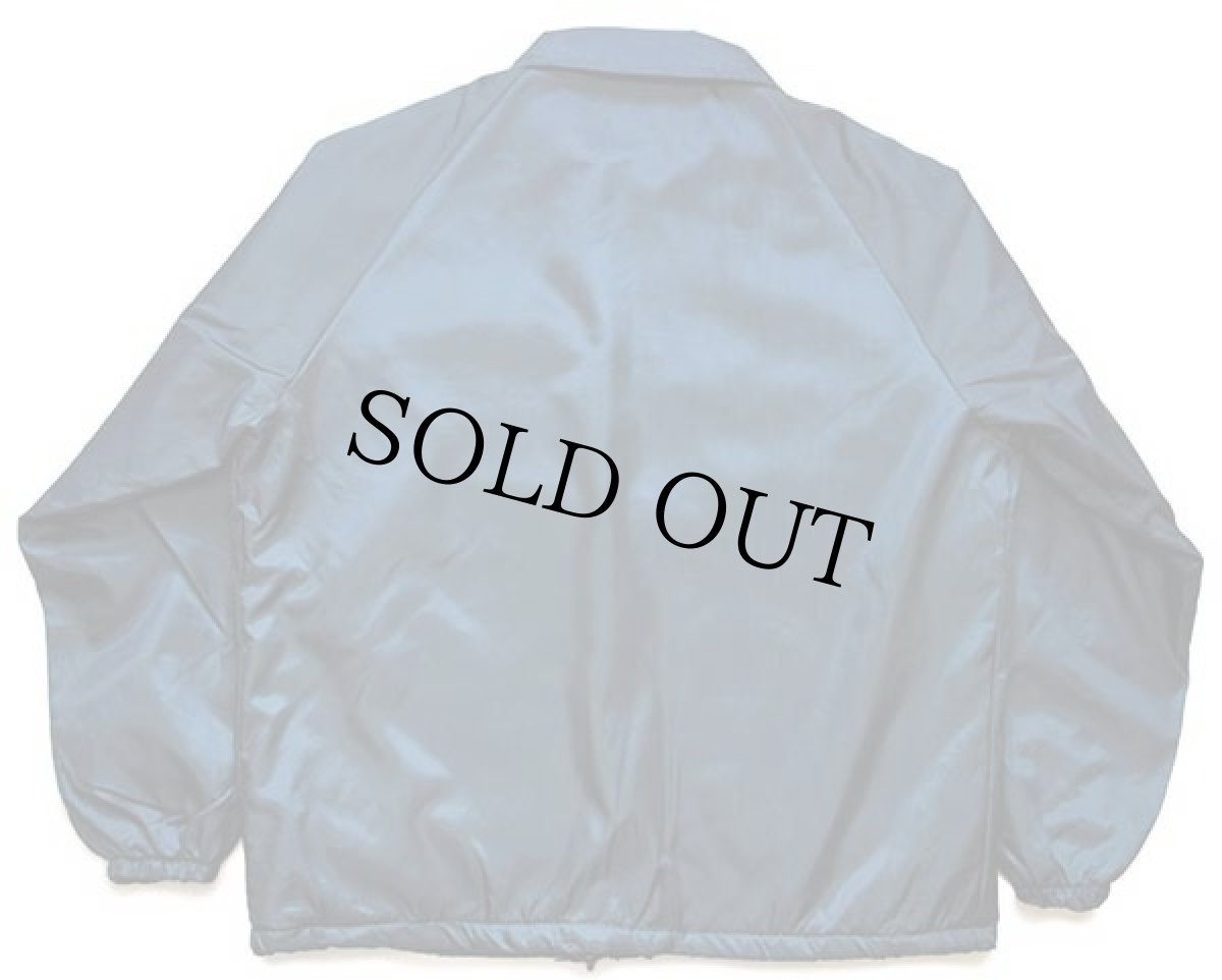 画像2: 80s USA製 TOWNCRAFT ボアライナー ナイロン コーチジャケット 紺 XL (2)