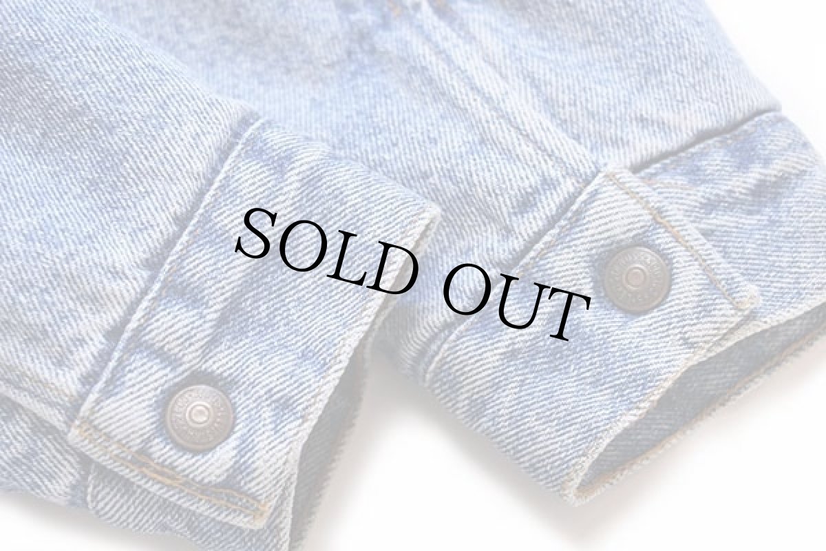画像6: 90s USA製 Levi'sリーバイス 70609 ボアライナー デニムジャケット 4ポケット S (6)