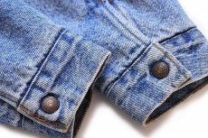 画像6: 90s USA製 Levi'sリーバイス 70609 ボアライナー デニムジャケット 4ポケット S (6)