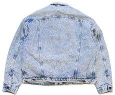 画像2: 80s USA製 Levi'sリーバイス 70609 ボアライナー ダメージ ケミカルウォッシュ デニムジャケット 4ポケット XL★アシッド (2)