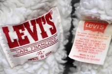 画像4: 80s USA製 Levi'sリーバイス 70609 ボアライナー ダメージ ケミカルウォッシュ デニムジャケット 4ポケット XL★アシッド (4)