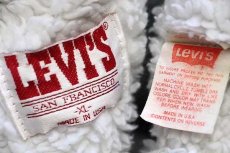 画像4: 80s USA製 Levi'sリーバイス 70609 ボアライナー ダメージ ケミカルウォッシュ デニムジャケット 4ポケット XL (4)