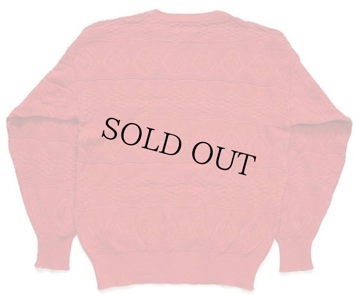 画像2: 90s DOCKERSドッカーズ ネイティブ柄 コットンニット セーター 赤 L★Levi'sリーバイス (2)