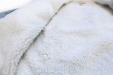 画像5: 80s USA製 Levi'sリーバイス 70609 ボアライナー ケミカルウォッシュ デニムジャケット 4ポケット L★アシッド (5)
