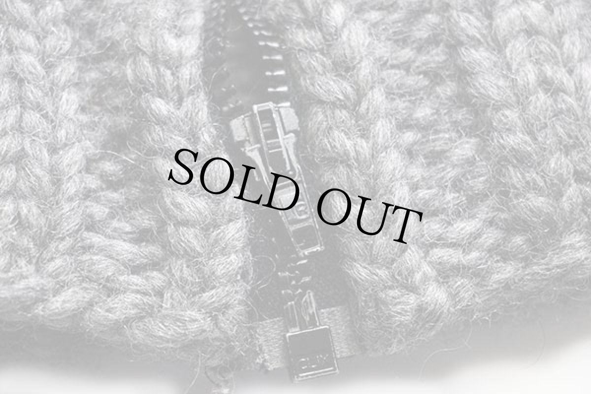 画像5: UNKNOWN ノルディック柄 ウール カウチンセーター (5)