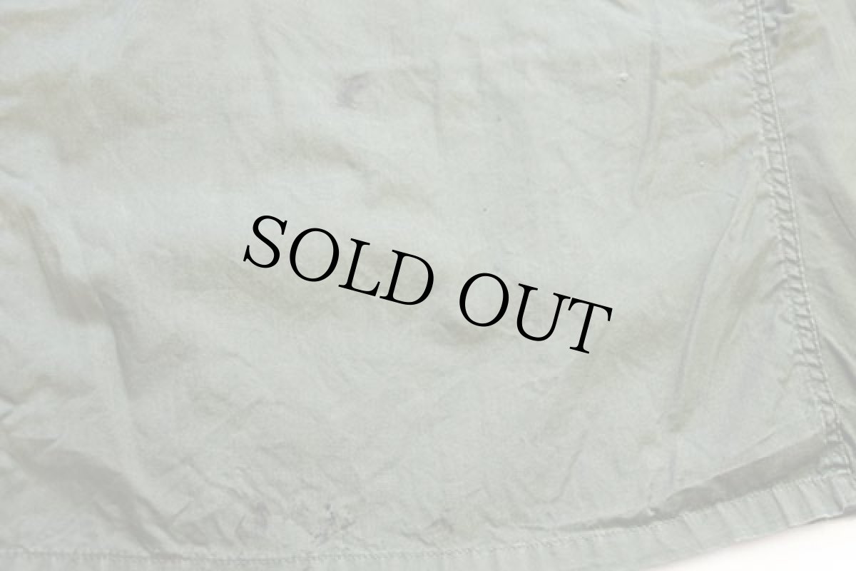 画像10: 60s 米軍 U.S.ARMY パッチ付き M-65 フィールドジャケット 2nd ペンキ飛び オリーブグリーン S-S★ALPHAアルファ (10)